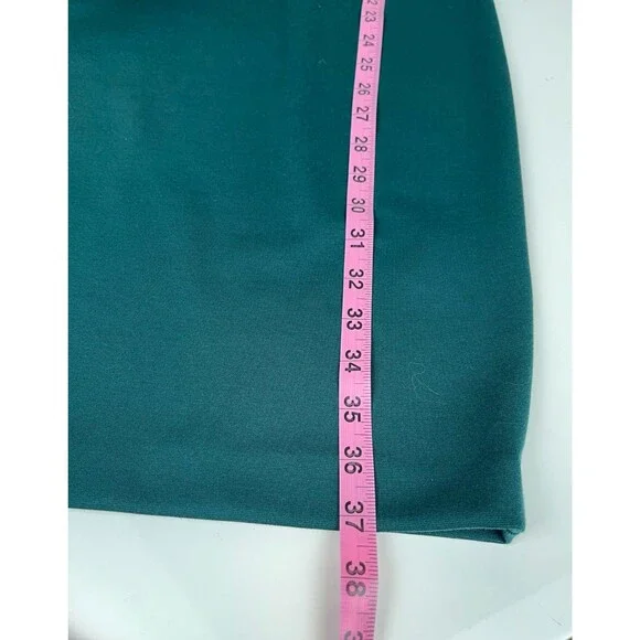 Pietro Brunelli Salisburgo Maternity Dress S Pinewood Green Rosette Sleeve Italy - Picture 11 of 16